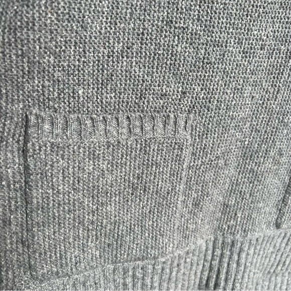 Eileen Fisher Women’s Wool Silk Nylon Blend Vneck Short Sleeve Sweater, Medium - Picture 5 of 10